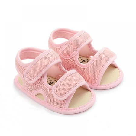 

SYNPOS Baby Boys Girls Summer Dress Sandals Infant Shoes Soft Sole Breathable First Walker Newborn Shoes 0-18 Months