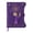 Purple, variant on Lockable Diary Notebook with Key Hardcover PU Journal 360 Pages for Writing