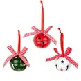 thumbnail image 7 of Christmas Decorative Bells 2in 5cm Christmas Ornament - Festive Home Decor Hanging Pendant for Tree, 7 of 7