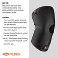 thumbnail image 3 of Shock Doctor Knee Support Compression, Light Support for Arthritis, Bursitis, Tendonitis, Patella Alignment, For Men & Women, Sold as Single unit (1), 3 of 5