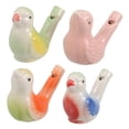 thumbnail image 6 of GOOHOCHY 4pcs Water Bird Whistle Ceramic Toys Musical Instrument With Hanging Rope For Kids Birthday Parties Easter Party Favor, 6 of 7
