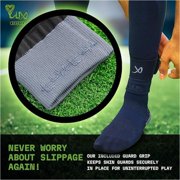 LUX Football Arm Sleeves Black Compression Performance UV Protection Moisture Wicking Medium