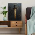 thumbnail image 5 of Qisvanset Framed Canvas Wall Art 12x16 Inch Sword of The Spirit Armor of God Identity Bible Wall Decor, 5 of 5