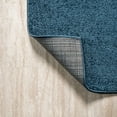 thumbnail image 4 of JONATHAN Y SEU100C-6OV Haze Solid Low-Pile Navy 6 ft. x 9 ft. Oval Area Rug, Coastal Bohemian, Pet Friendly, Stain Resistant, Easy to Clean, for Living Room; Kitchen, Bedroom, 4 of 5
