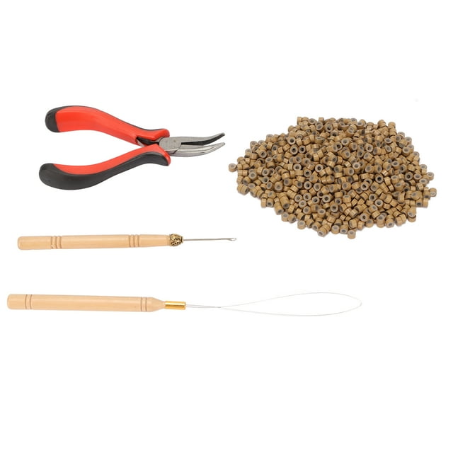 Tools, Pulling Hook Crochet Portable Tool Kit Silicone Rings For Hairdresser For Salon 7