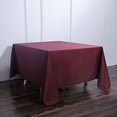 thumbnail image 5 of BalsaCircle Patriotic Veterans Day 6 Pieces 90" x 90" Burgundy Square Tablecloths 4th of July Independence Day, 5 of 8