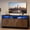 Black, variant on 58" Fluted TV Stand with Power Outlet, LED TV Stands with Storage & Adjustable Shelf, Entertainment Center for Living Room, Mid Century, Walnut Brown