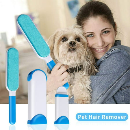 Fur Pet Hair & Lint Remover Cleaner Magic Cloth Fluff Fabric Brush (Best Lint Remover Pet Hair)