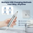thumbnail image 6 of Nose Hair Trimmers for Women Men, IPX7 Waterproof 5-in-1 Rechargeable Electric Trimmer, Electric Razor for Nose Face Chin Pubic Underarm Legs, 6 of 9
