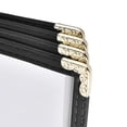 thumbnail image 2 of WeChef 40 Pack Couvertures de Menu de Restaurant 8.5 x 14 Pouces Style Livre 4 Pages 8 Vues, 2 of 6