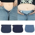 thumbnail image 3 of Comfortable Maternity Waist Extender Button Adjustable Elastic Waistband Adjuster For Maternity Clothing Pants Skirts, 3 of 8