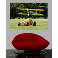 thumbnail image 2 of Wallhogs Kellstrand Stearman Sprintcar Race Glossy Wall Mural, 2 of 2