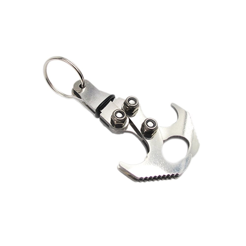 Gravity Hook Outdoor Foldable Grappling Serrated Claws Multifunctional