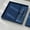 E, variant on Leather Notebook Gift Set - A5 Hardcover Journal with Pen