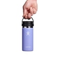 thumbnail image 5 of Hydro Flask de boca ancha de 16 oz con tapa flexible para sorber, botella de agua reutilizable de acero inoxidable, lupino, aislado al vacío, apto para lavavajillas, sin BPA, no tóxico, 5 of 5