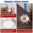 thumbnail image 6 of Salvage Fishing Magnet with 361 LBS Pulling Force D75mm Rare Earth Neodymium Magnet Heavy Duty for Underwater Recovery Metal Detecting Magnet Fishing Kit with Countersunk Hole, 6 of 8