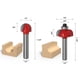 thumbnail image 3 of Brocas De Corte Para Carpintería Cortadores De Fresado De Madera Herramientas De Corte De Enrutador De Alta Resistencia Kit De Sierra De Fresado De Madera Para Tallado De Carpintería,15 Piezas 1/4 Cateissary TO002717-00, 3 of 7