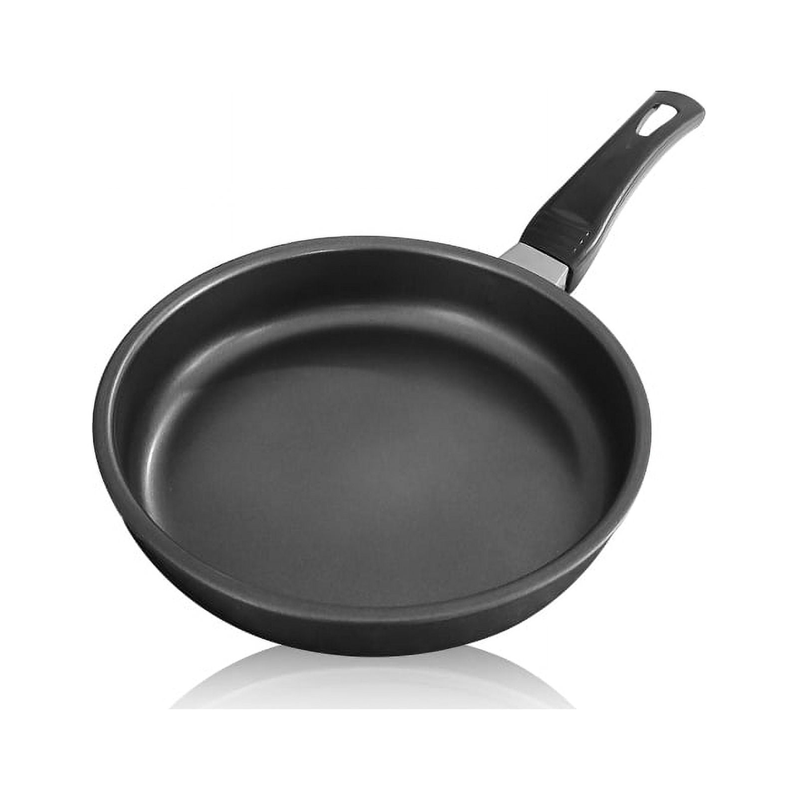 Frying Pan Small Round Mini Aluminum Non Stick Fry Pan 6.1/4 With Silicon  Cover Handle 16 CM (green)
