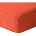 thumbnail image 6 of CRXX Outdoor Bench Cushion, Waterproof and Fade Resistant Patio Seat Cushions - Non-Slip Bench Pad Cushion with Removable Cover for Garden Swing Porch Settee，Orange，39.5" x 18", 6 of 11