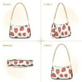 thumbnail image 7 of FORMRS Womens Shoulder Bag with Chain Strap Clutch Purse Cute Tote Handbag, Strawberry, 7 of 7