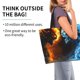 thumbnail image 2 of Disketp Red And Blue Fire Skull Warrior Bolsa Tote Estampada para Mujer, Bolso de Hombro y de Mano para Compras y Viajes, 2 of 8