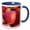 Blue/White, variant on 3drose, British Columbia. Okanagan Valley. Gala Apples-cn02 Rti0070 - Rob Tilley, 11oz Two-tone Black Mug
