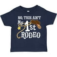 thumbnail image 3 of Inktastic No, This Ain't My 1st Rodeo Cowboy Hat and Lasso Boys or Girls Toddler T-Shirt, 3 of 5