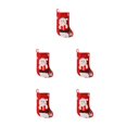 thumbnail image 2 of Cateissary Calcetín de Navidad decorativo temático vacaciones árbol de Navidad chimenea bolsa de regalo ornamento fotografía Fondo decoración Type2 NO2, 2 of 6