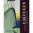 thumbnail image 1 of Thomas' Calculus: Early Transcendentals, Single Variable (14th Edition), 1 of 1