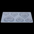 thumbnail image 4 of Dalazy Silicone Heart Shape Dessert Mold Portable Rectangular 6 Grid Home Kitchen Chocolate Cake Baking Mould Molding Tool, 4 of 6
