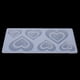 thumbnail image 4 of Naiovety Molde de postre en forma de corazón, portátil, antiadherente, 6 rejillas de repuesto, cocina, panadería, galleta, pastelería, molde Herramientas y accesorios para hornear, 4 of 6