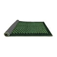 thumbnail image 2 of Ahgly Company Indoor Rectangle Checkered Turquoise Blue Modern Area Rugs, 2' x 4', 2 of 4