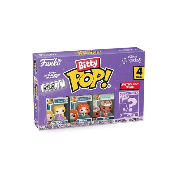 Bitty POP: Disney P- Rapunzel 4PK