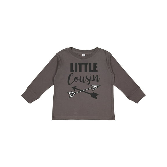 Inktastic Little Cousin with Arrows Boys or Girls Long Sleeve Toddler T-Shirt