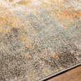 thumbnail image 6 of Mark&Day Area Rugs, 5x7 Airport Modern Camel Marble Area Rug, Brown Orange Yellow Carpet for Living Room, Bedroom or Kitchen (5'3" x 7'), 6 of 6