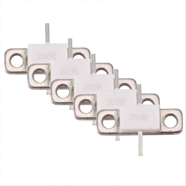 5Pcs 20DB 100Watts ATTENUATORS FLANGED LOW VSWR High Power