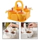 thumbnail image 3 of Tarro de Dispensador de Almacenamiento de especias Caja de tarro portátil de para cucharas Sal Amarillo perfecl Tarro de condimentos, 3 of 8