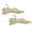 2PK Brown Rabbit, variant on Tuffy® - Mighty® Chipmunk Ultra Durable Plush Dog Toy with Multiple Layers & Multiple Seams