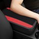 thumbnail image 5 of Isvgxsz Clearance Car Center Console Pad, Universal Waterproof Car Armrest Seat Box Cover, Car Interior Accessories, Carbon Fiber Leather Auto Armrest Cover Protector for Most Vehicle, SUV, Truck, Car, 5 of 6