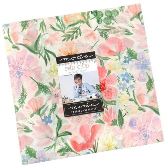 Moda - Sweet Cecily Layer Cake by Janet Clare 42 pcs