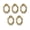 Golden 2, variant on UDIYO 5Pcs/Set DIY Painting Frame Shape Nail Decor Exquisite Stylish Metal Manicure Art Decor for Female
