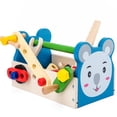 thumbnail image 2 of Kit de simulación de madera, juguete de reparación de herramientas Montessori para niños, 2 of 5