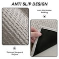 thumbnail image 4 of FEELHOME Kitchen Rugs 20"x47" Non-Slip Absorbent Kitchen Floor Mats Geometric Kitchen Mat Washable Small Throw Rug for Kitchen Decor, Gray, 4 of 7