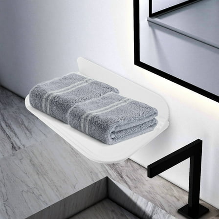 WHAMVOX Shelf Storage Unit Folding Shelving Child White