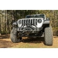 thumbnail image 1 of Rugged Ridge Bumper 11540.32 Heavy-Duty Bumper; One Piece Design; Direct Fit; Mounting Hardware Included; Without Grille Guard; With Winch Mount; With D-Ring Mounts; Powder Coated Black Steel, 1 of 6