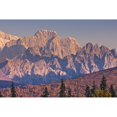thumbnail image 2 of Scenic View Of Sunrise On Moose's Tooth And The Alaska Range As Seen From The Veterans Memorial In Denali State Park So, 2 of 4