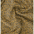 thumbnail image 1 of Soimoi Cotton Cambric Fabric Leopard Animal Skin Decor Fabric Printed Yard 56 Inch Wide, 1 of 6