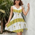 thumbnail image 3 of Ethiopian Habesha Tibeb Telet Sleeveless Dress Women Summer Evening Dresses Ladies Sundress, 3 of 7