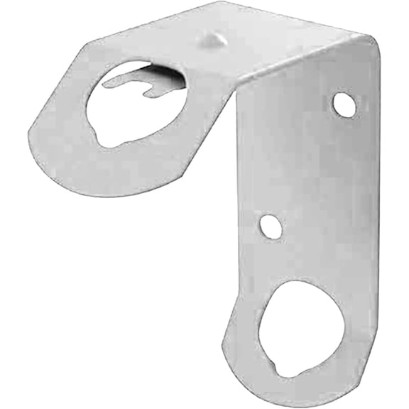Super Tough Premium Flag Mounting Brackets | Metal Flag Pole Holder for Classrooms and Offices | USA-Made, Stylish White Flag Bracket