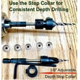 thumbnail image 2 of FRKSMD-Adjustable Wood Countersink Drill Bit #6 (9/64") with Tapered Drill Bit for Woodworking, 2 of 4